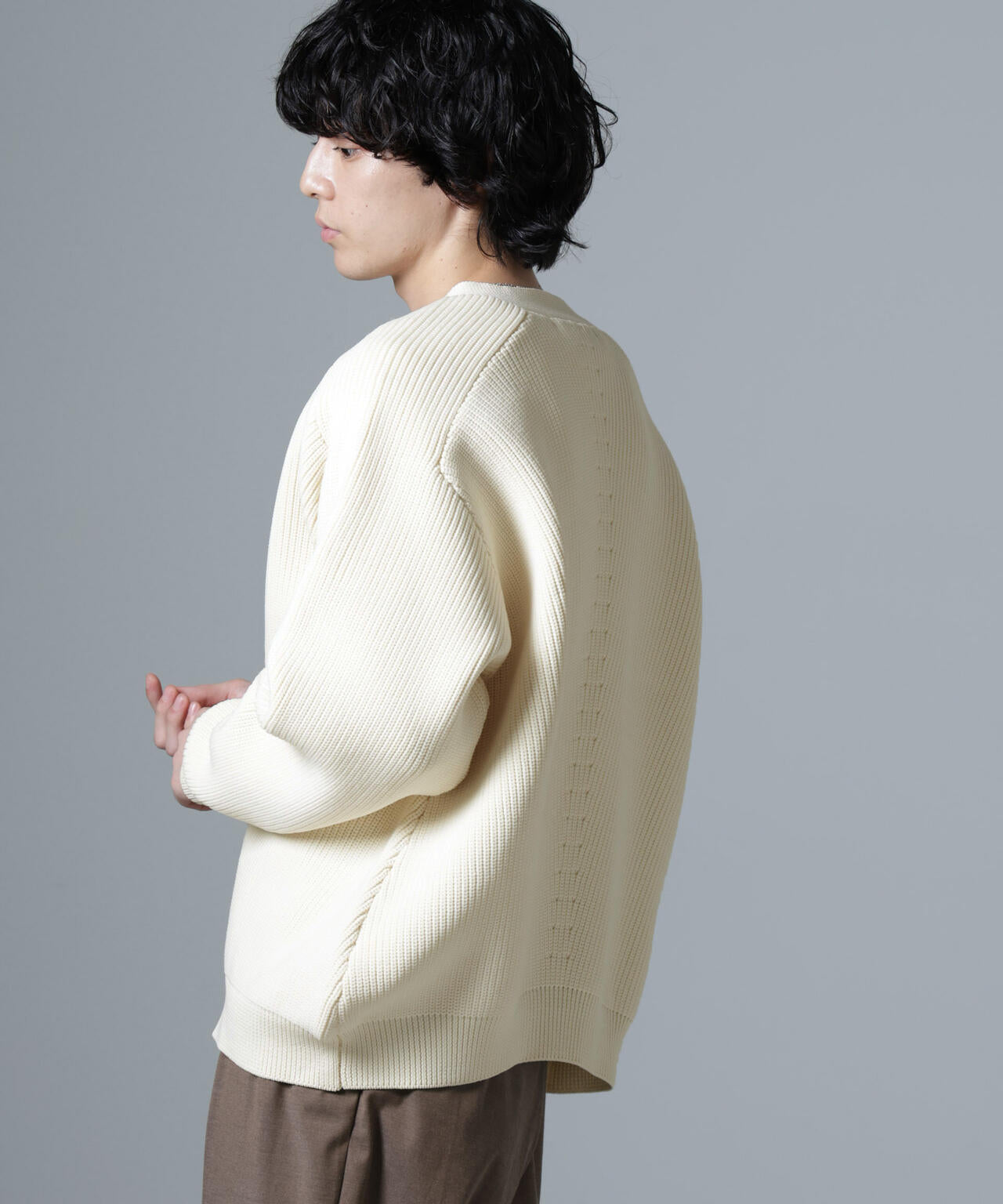 スポンディッシュZIPカーディガン