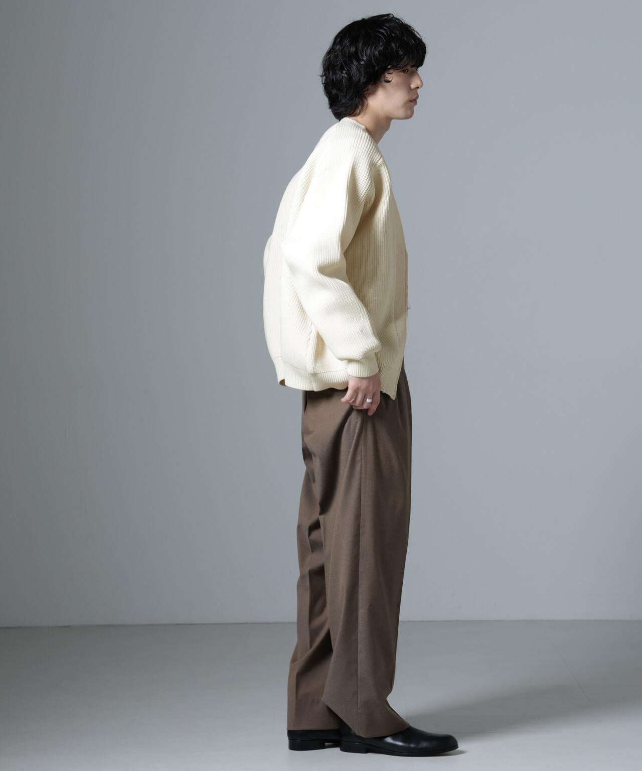 スポンディッシュZIPカーディガン