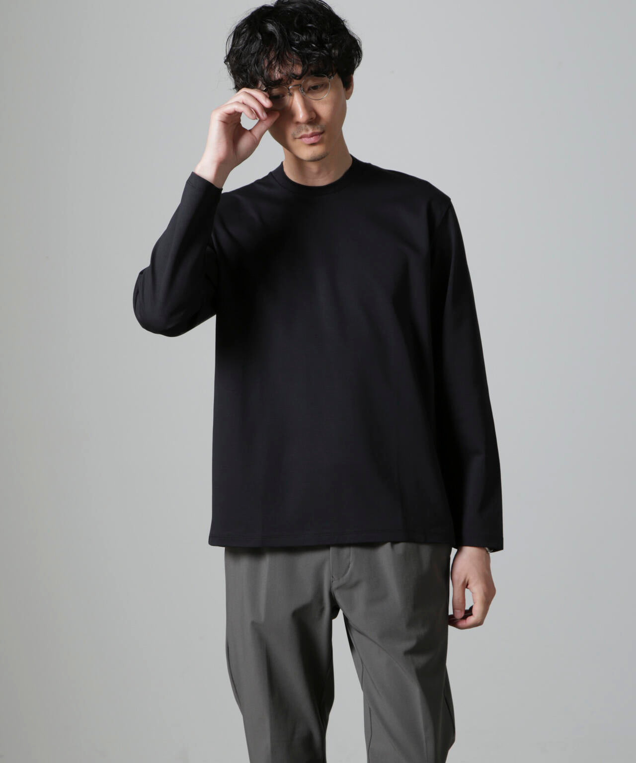 ジャケT(R) プレミアム クルーネック 長袖