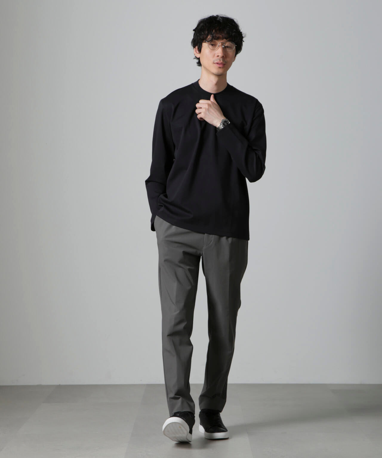 ジャケT(R) プレミアム クルーネック 長袖