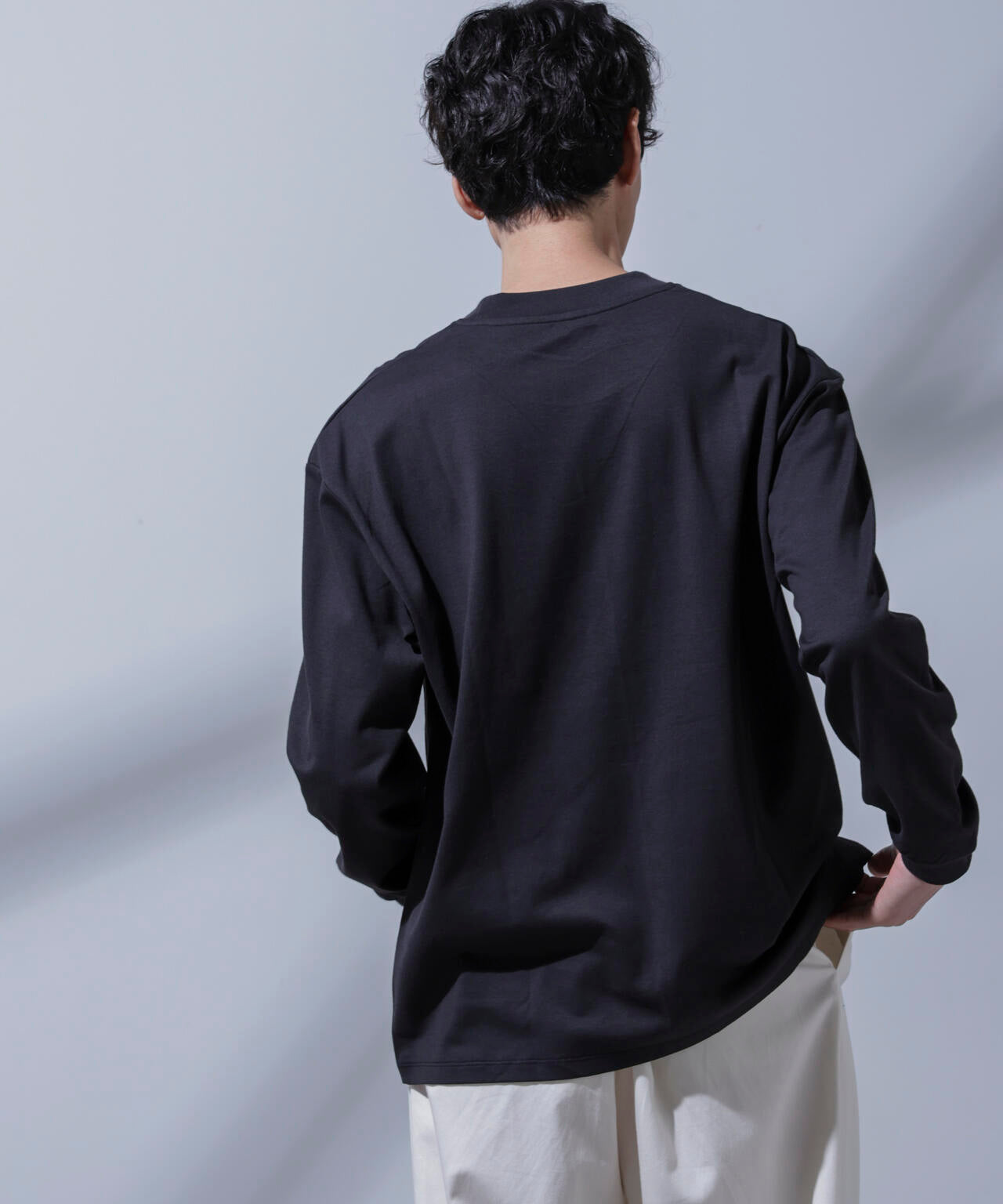 Anti Soaked(R) 汗染み防止 ビッグTシャツ 長袖