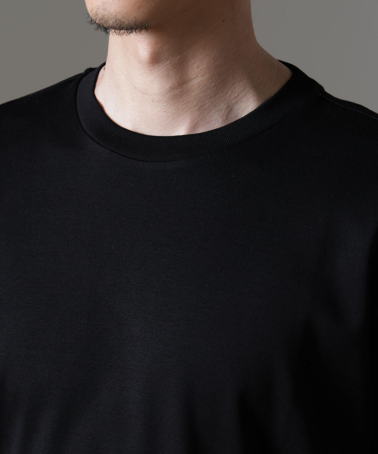「FORMAL JERSEY」クルーネックカットソー長袖