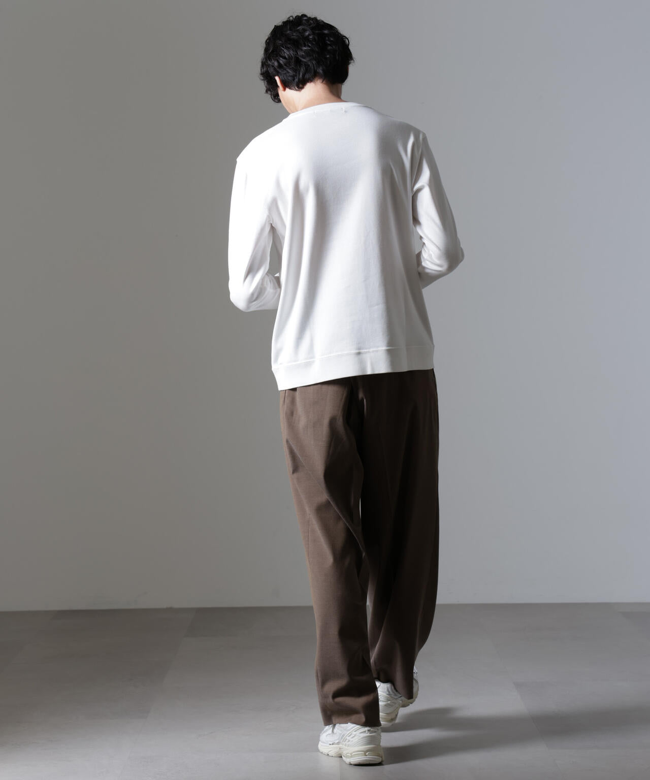 「FORMAL JERSEY」クルーネックカットソー長袖