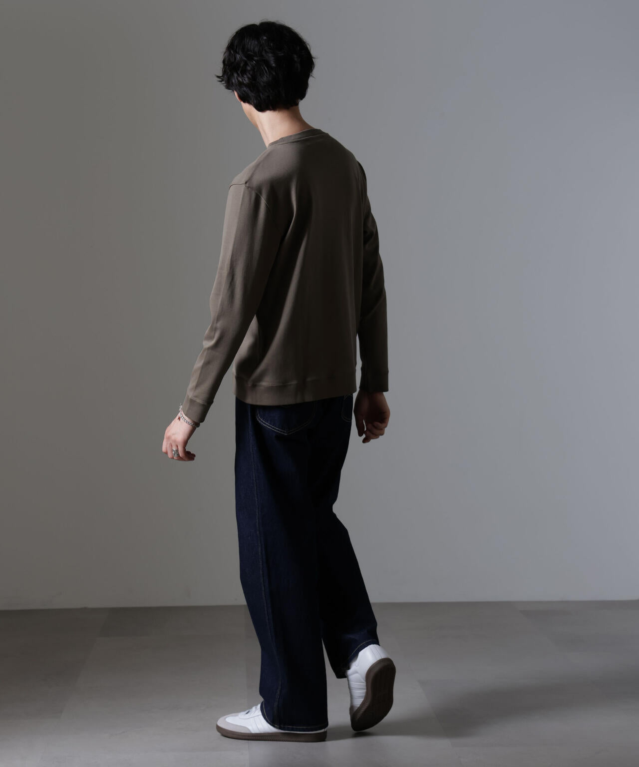 「FORMAL JERSEY」クルーネックカットソー長袖