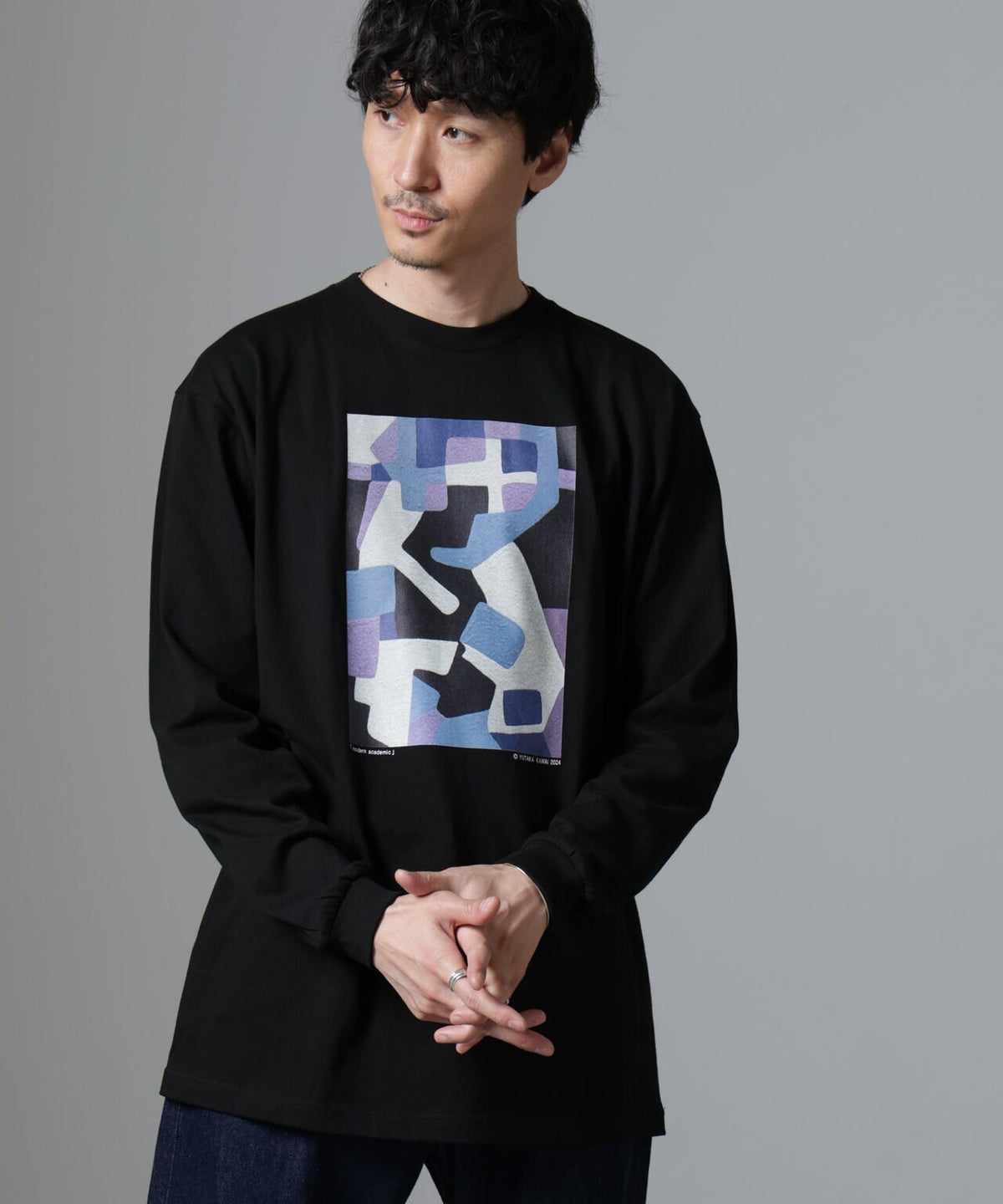 「着るアート」YUTAKA KAWAI ロングスリーブTEE