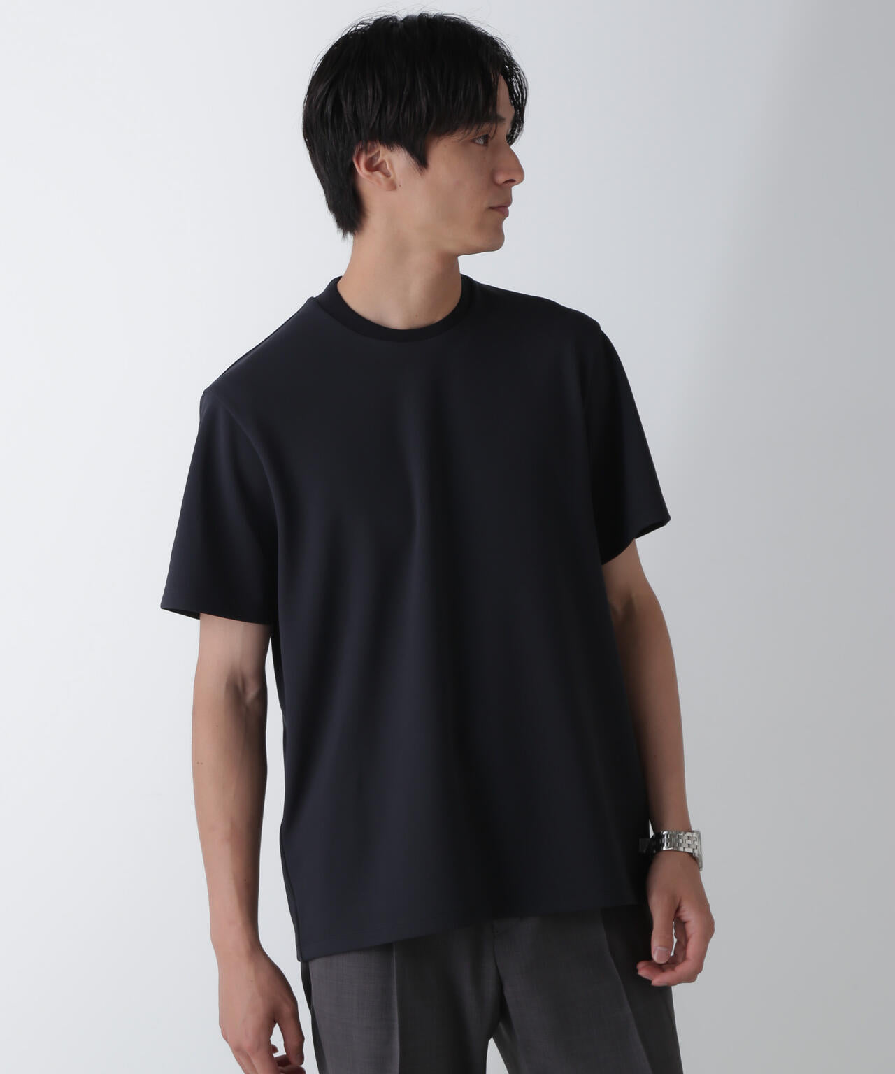 「N Tshirts」AQUARHYTHM(R)鹿の子ジャケT 半袖