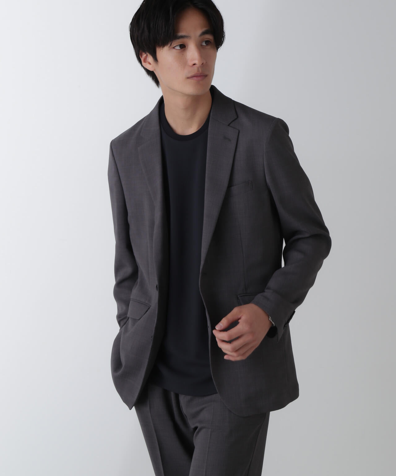 「N Tshirts」AQUARHYTHM(R)鹿の子ジャケT 半袖