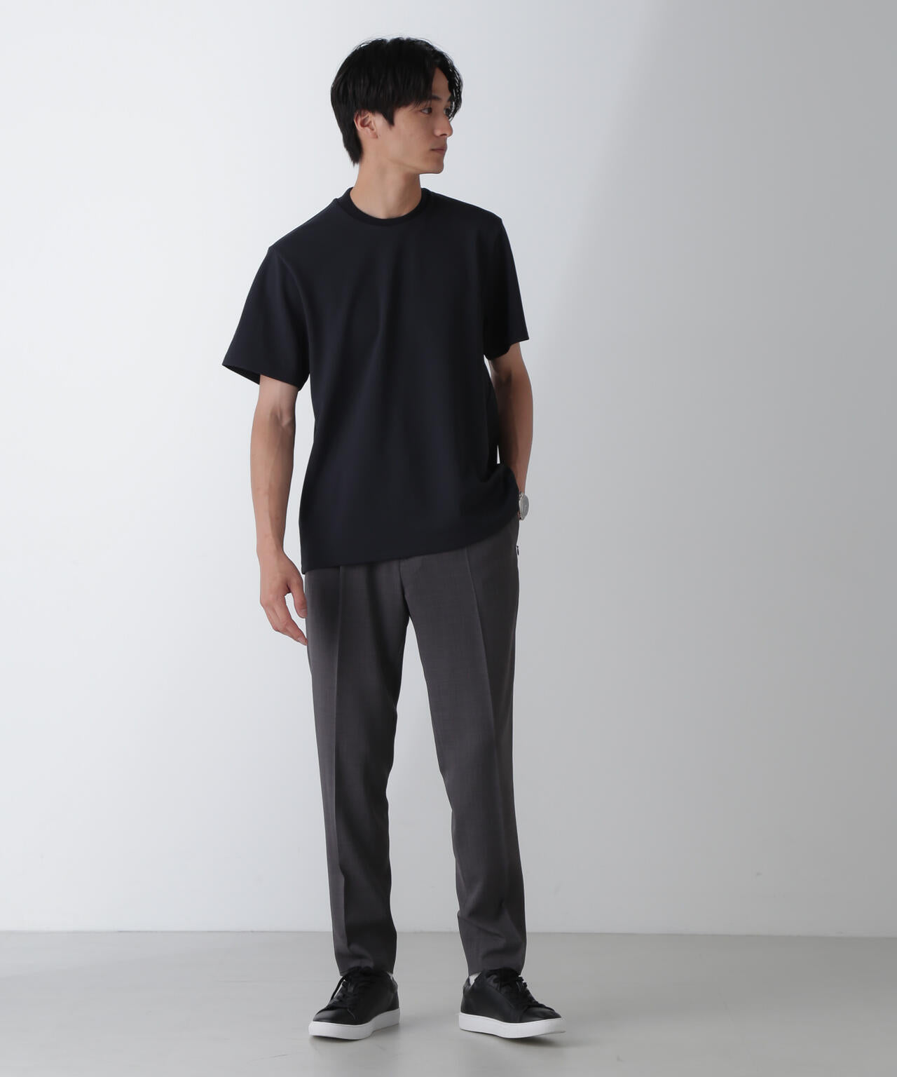 「N Tshirts」AQUARHYTHM(R)鹿の子ジャケT 半袖