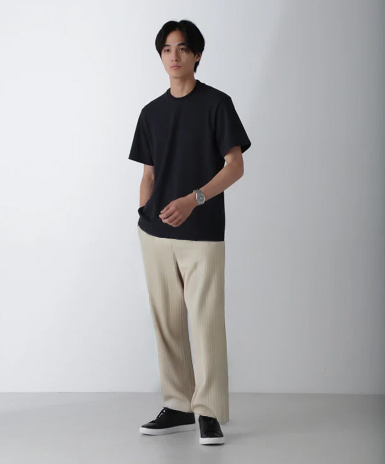 「N Tshirts」AQUARHYTHM(R)鹿の子ジャケT 半袖