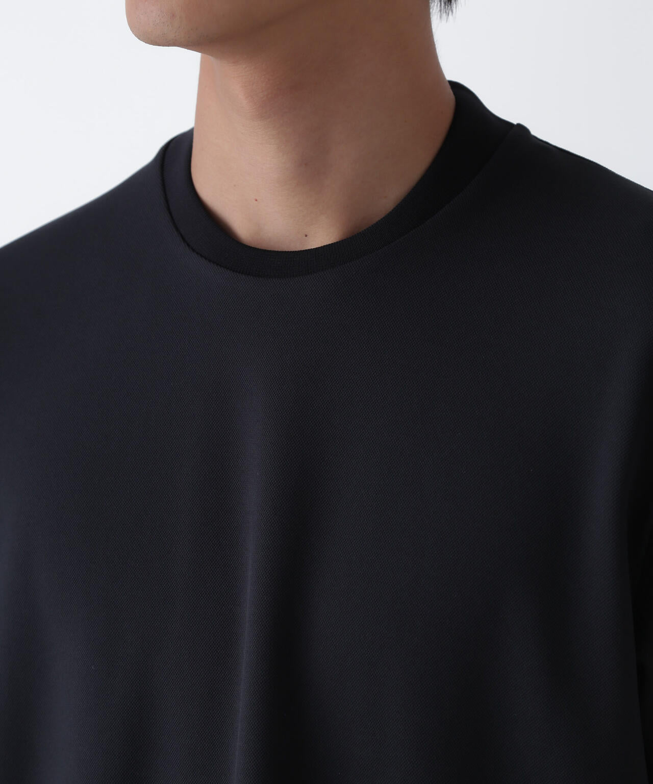 「N Tshirts」AQUARHYTHM(R)鹿の子ジャケT 半袖