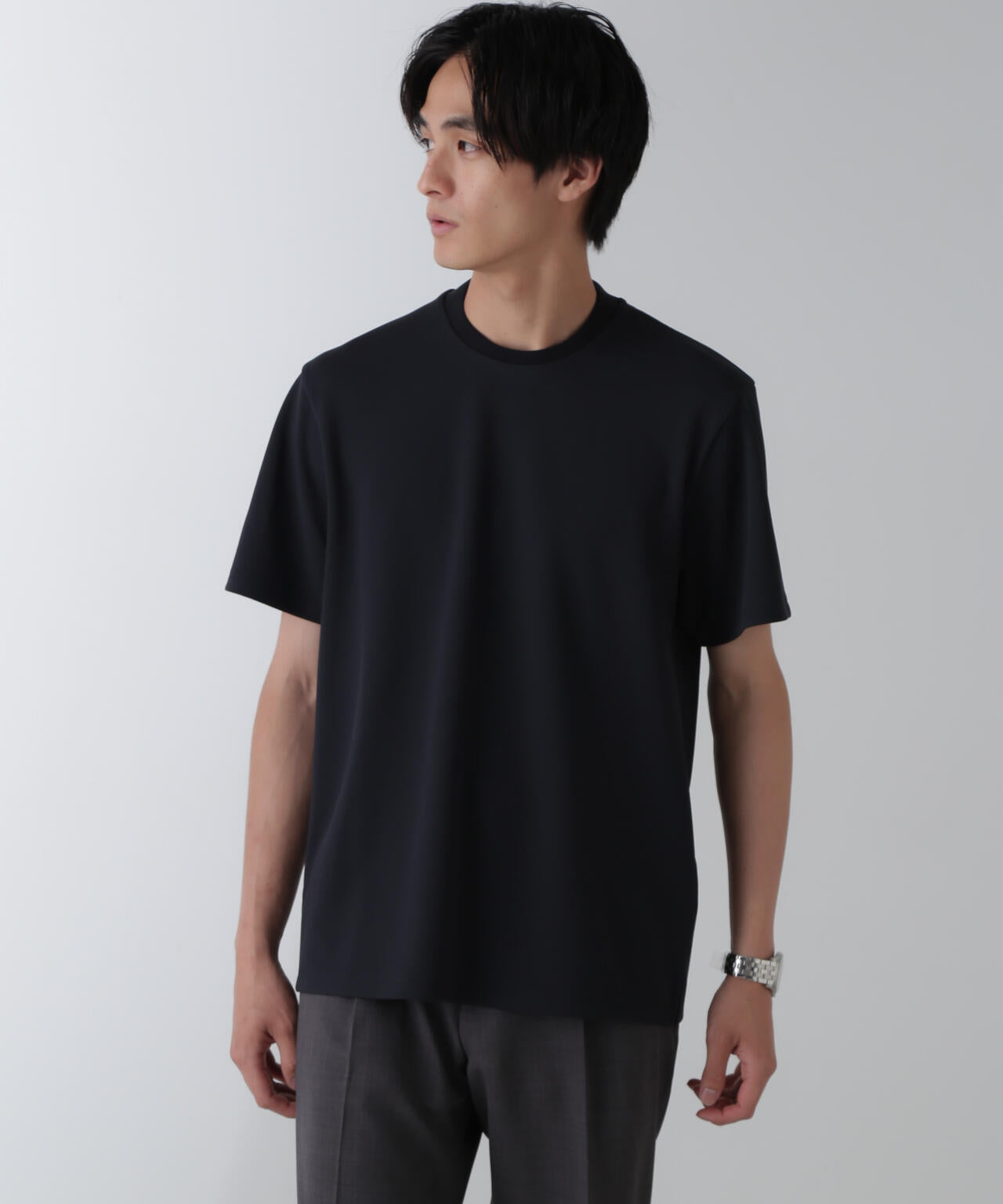 「N Tshirts」AQUARHYTHM(R)鹿の子ジャケT 半袖