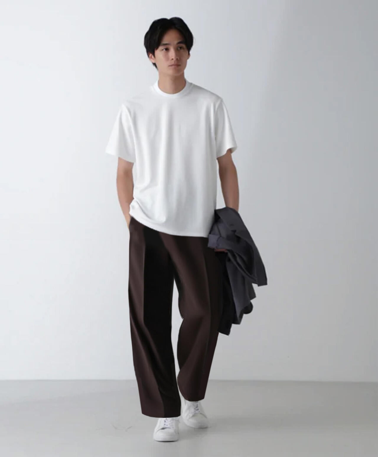 「N Tshirts」AQUARHYTHM(R)鹿の子ジャケT 半袖
