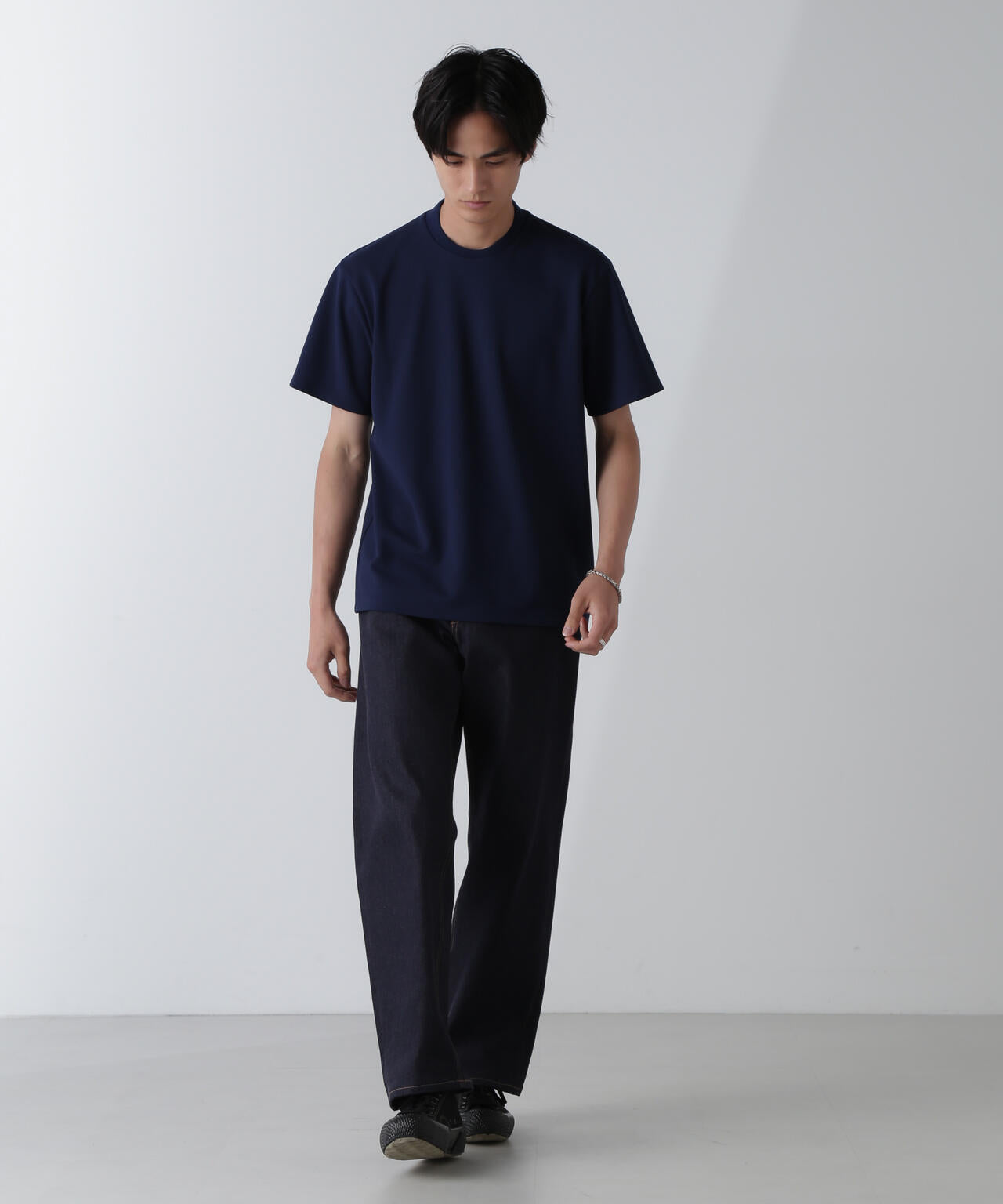 「N Tshirts」AQUARHYTHM(R)鹿の子ジャケT 半袖