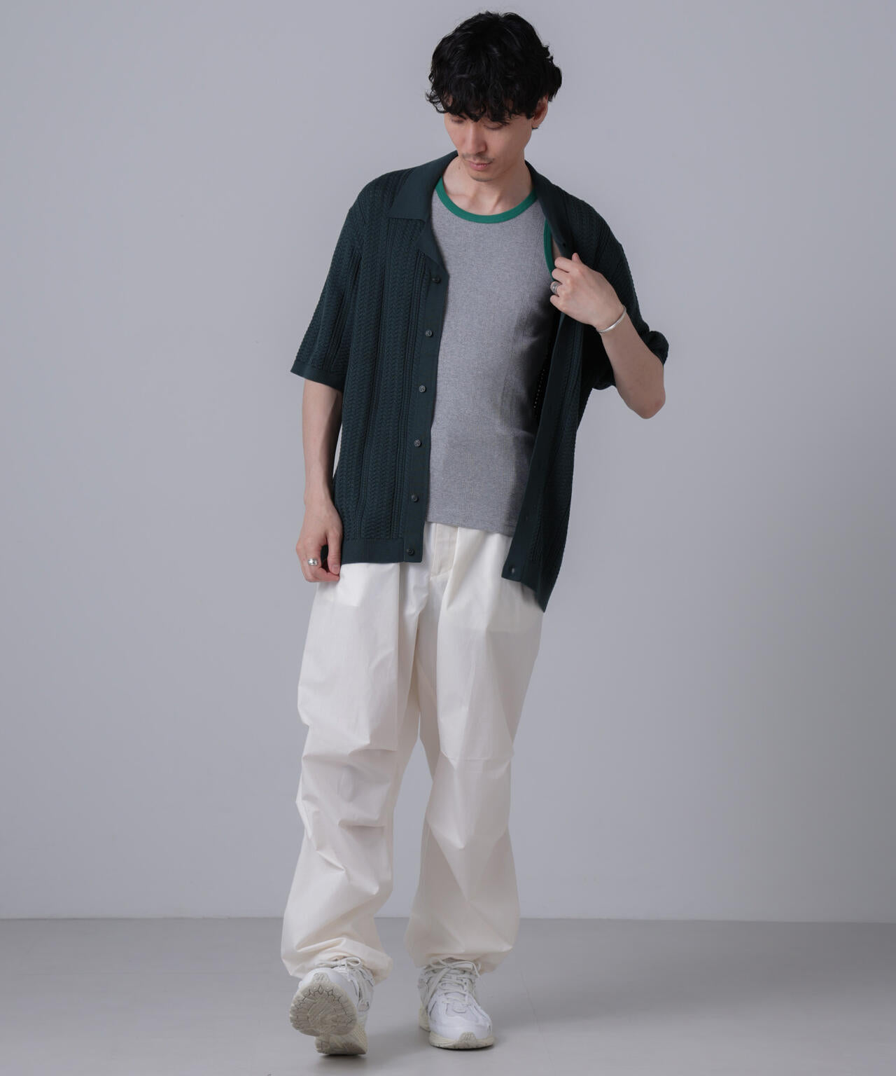 「NJ/CLUB」PARKSTOCK MILLER別注 パネルリブタンクトップ