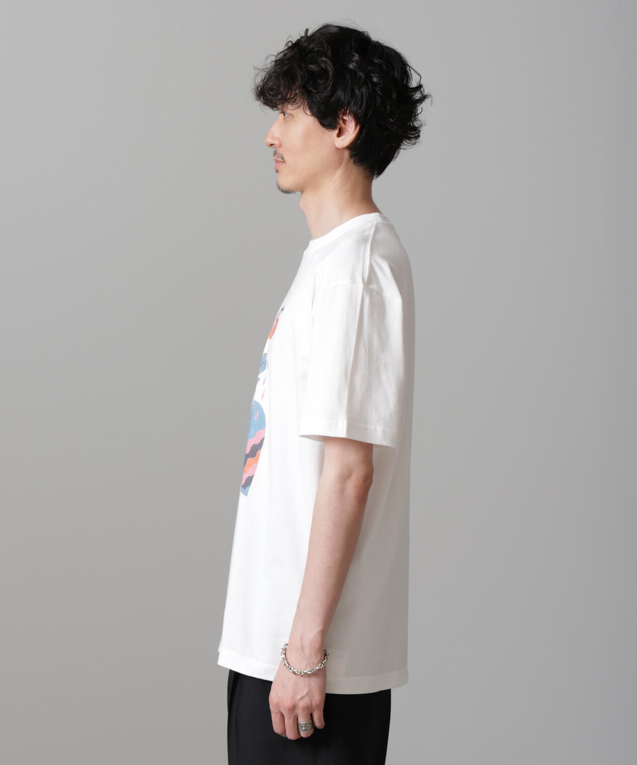 「Toyameg」modern academic FLOWER Tシャツ