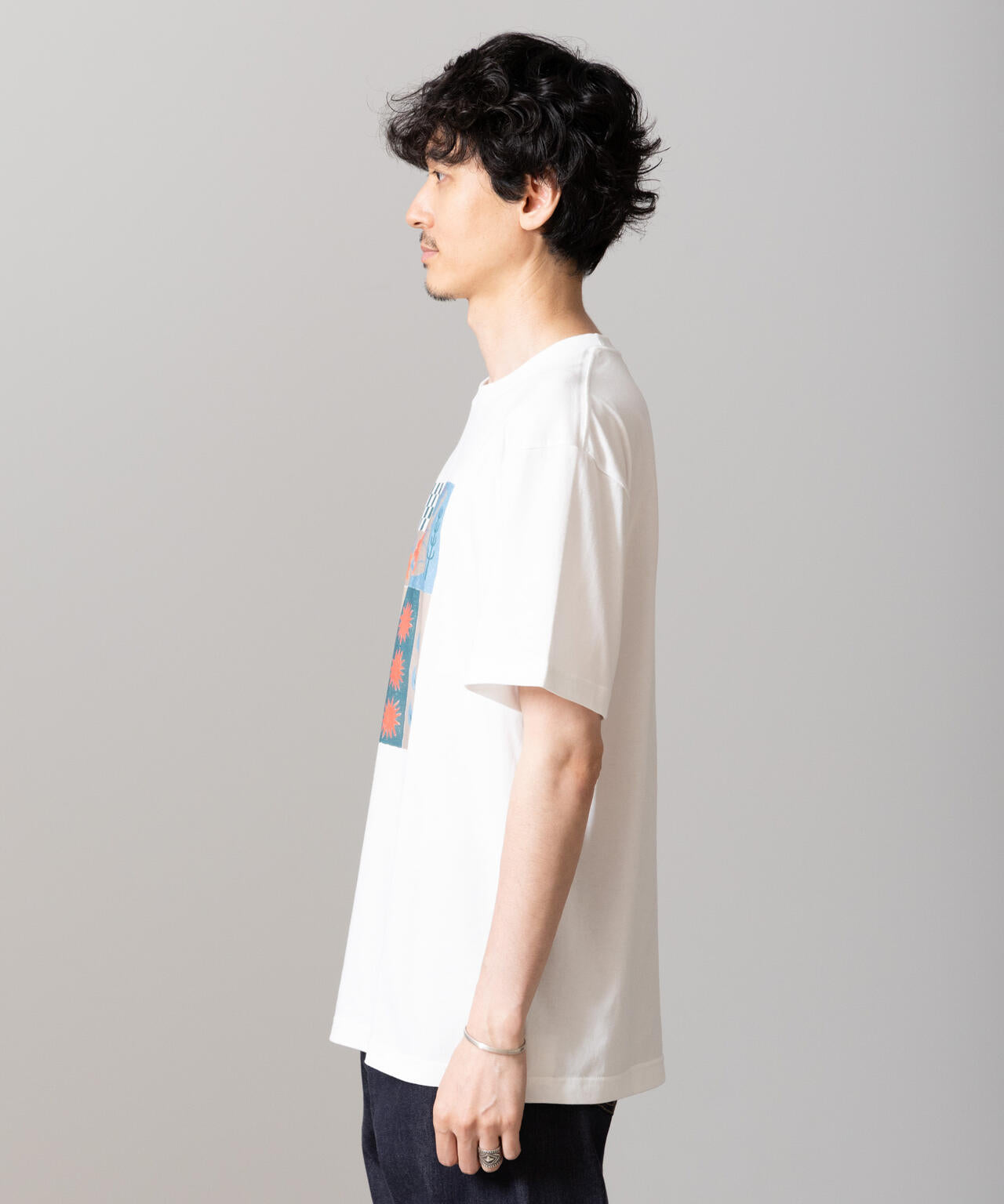 「Toyameg」modern academic TILE Tシャツ