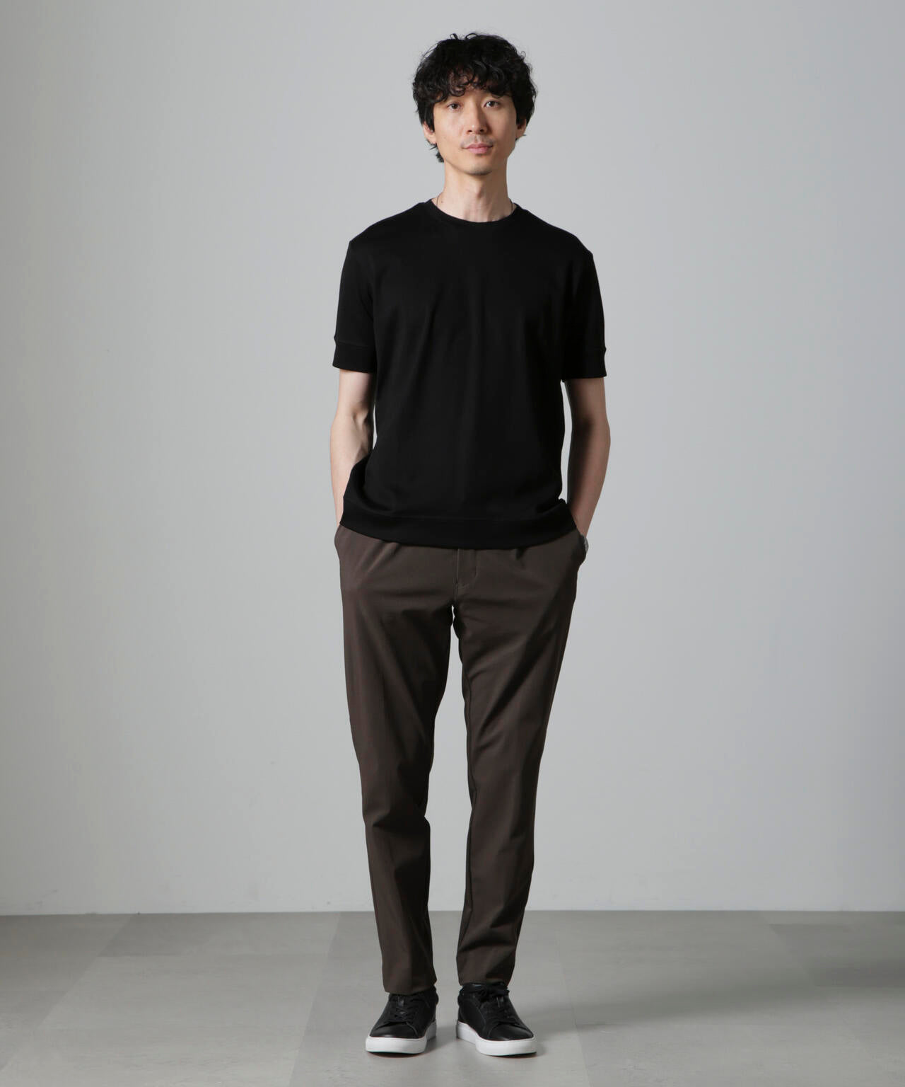 「FORMAL JERSEY」クルーネックカットソー半袖