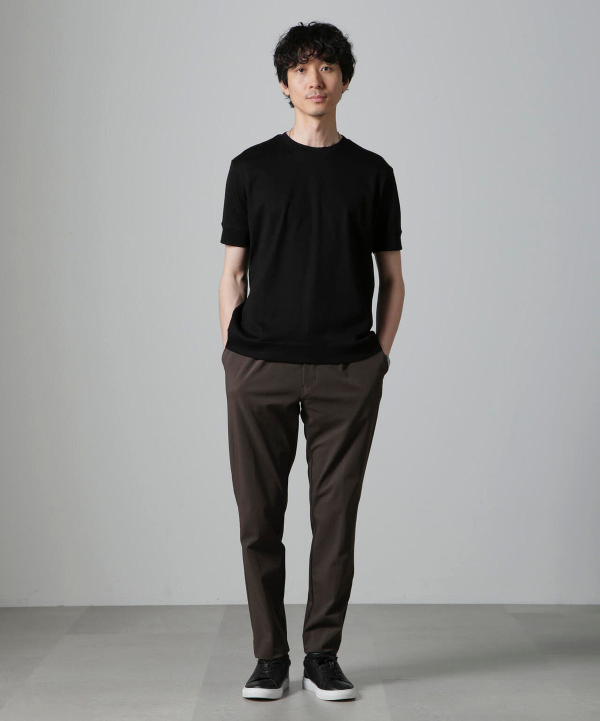 「FORMAL JERSEY」クルーネックカットソー半袖