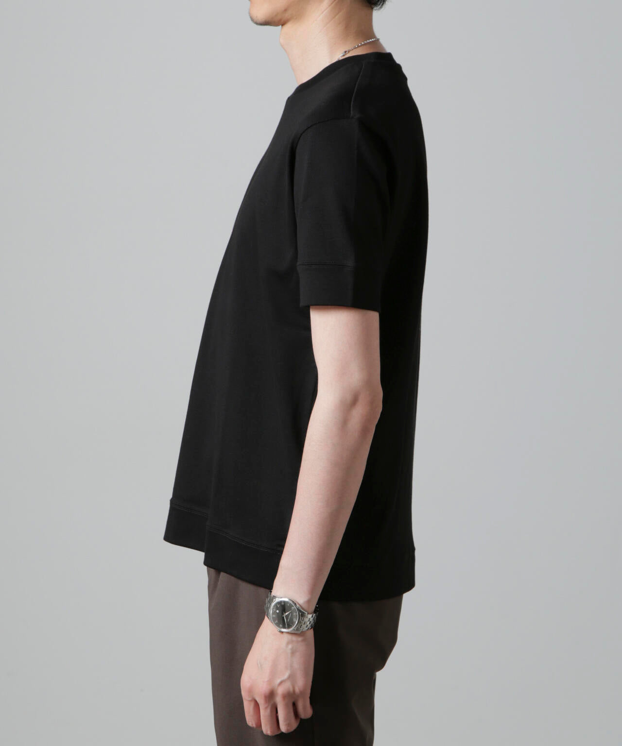 「FORMAL JERSEY」クルーネックカットソー半袖