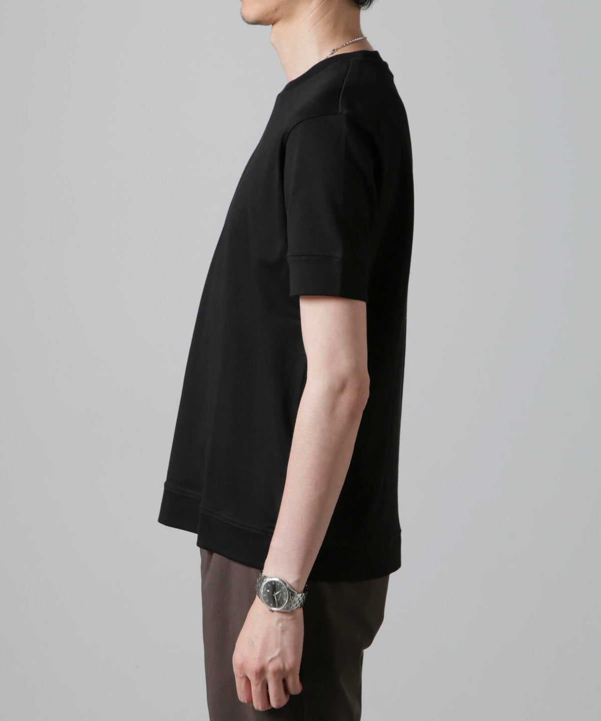 「FORMAL JERSEY」クルーネックカットソー半袖