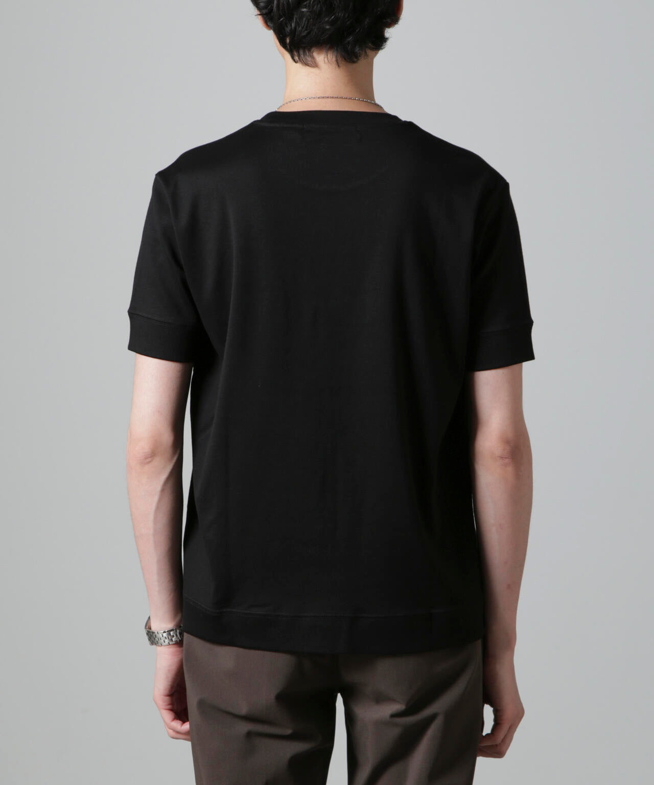 「FORMAL JERSEY」クルーネックカットソー半袖