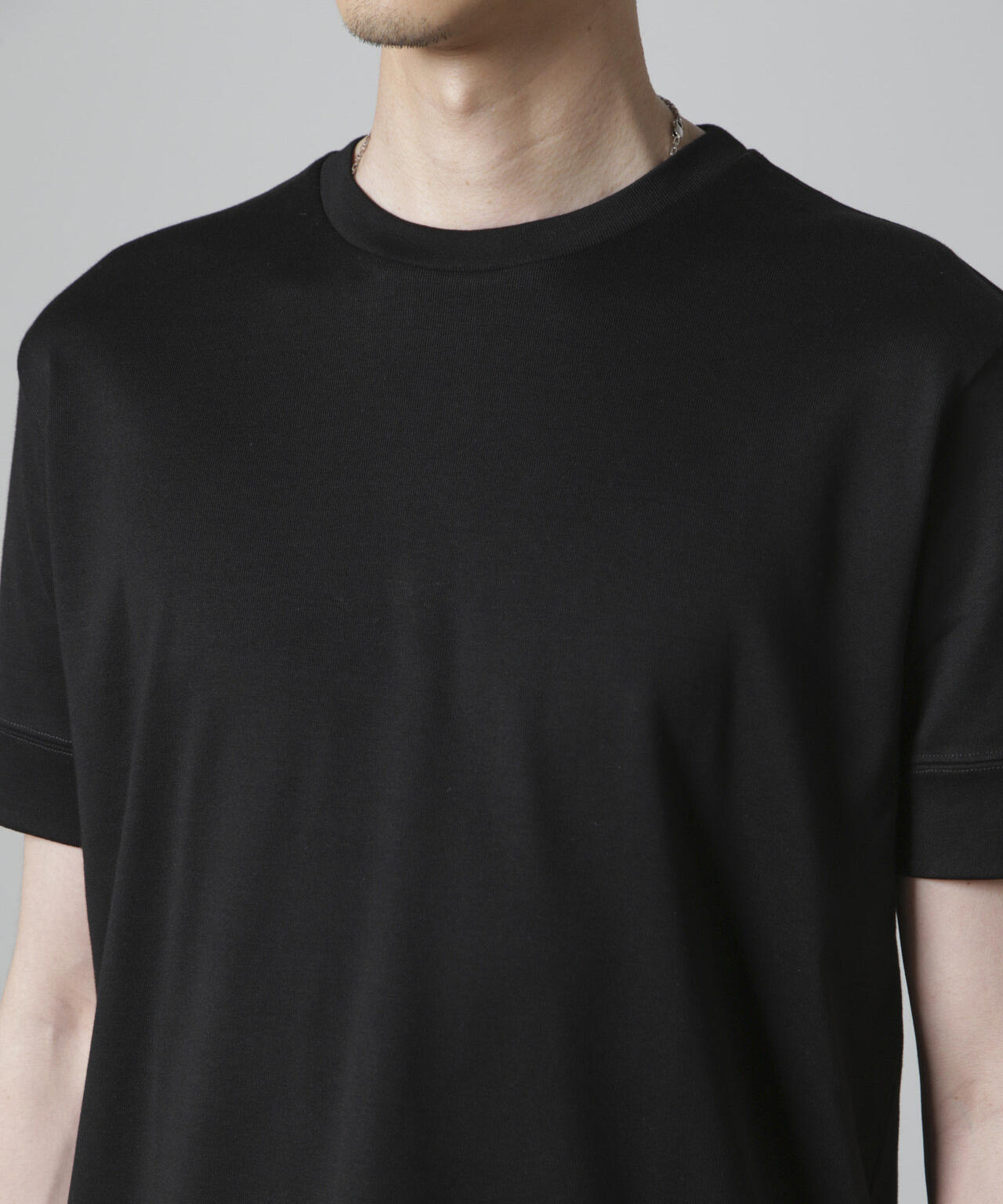 「FORMAL JERSEY」クルーネックカットソー半袖
