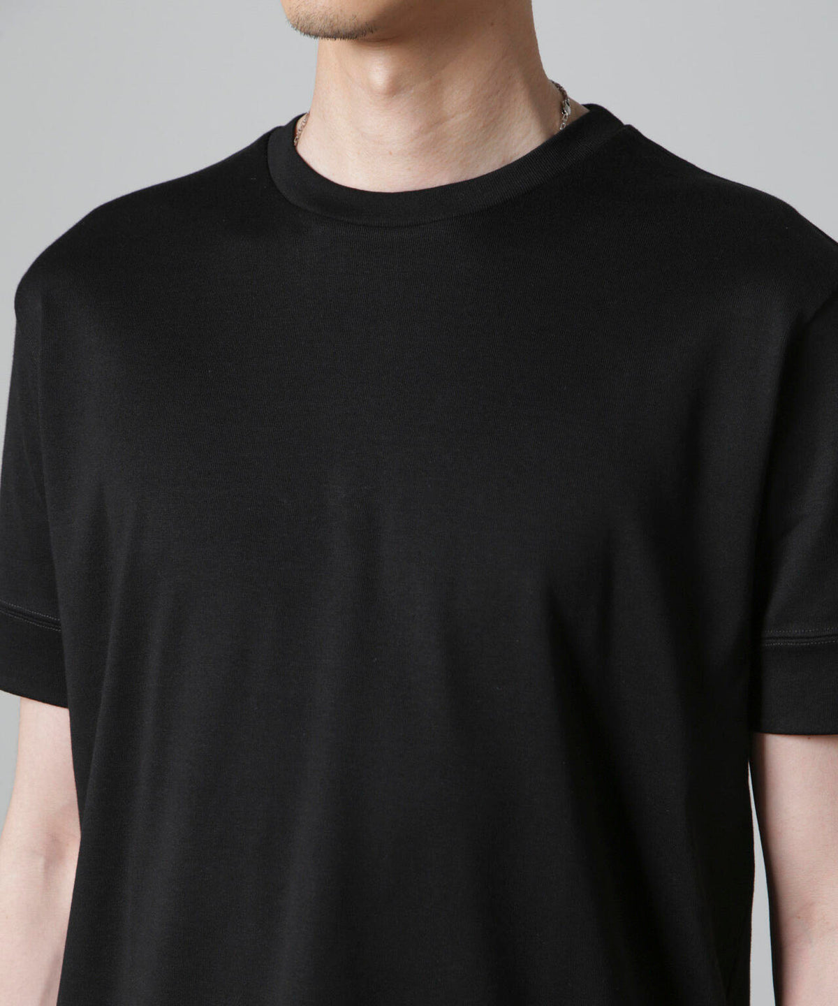 「FORMAL JERSEY」クルーネックカットソー半袖