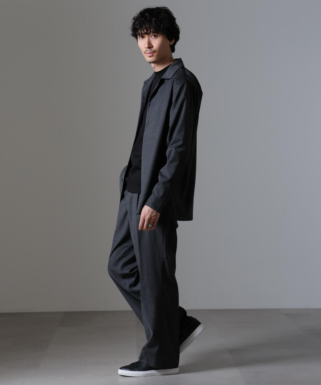 CARREMAN ストレートスラックス