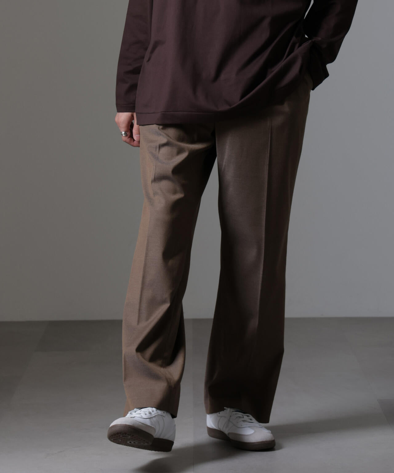 CARREMAN ストレートスラックス