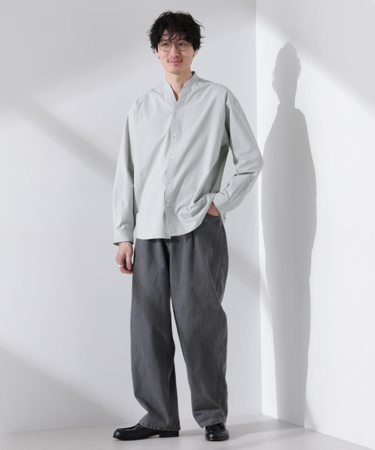タックバギーデニム5Pパンツ