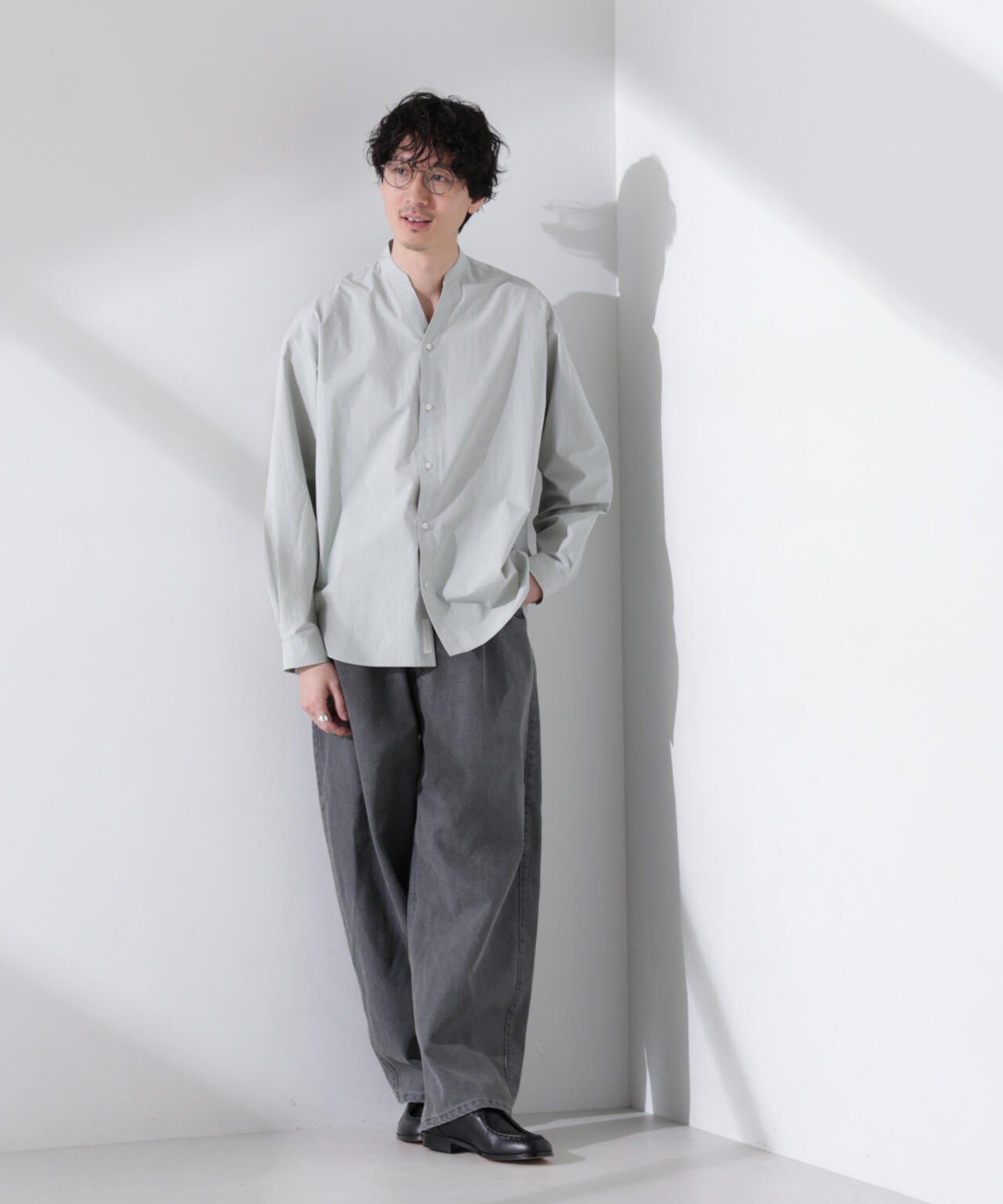 タックバギーデニム5Pパンツ