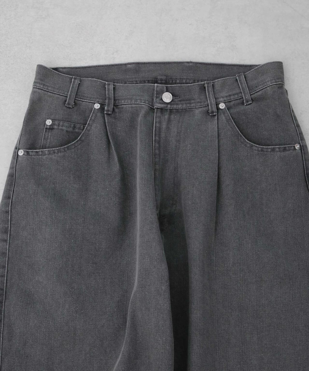 タックバギーデニム5Pパンツ