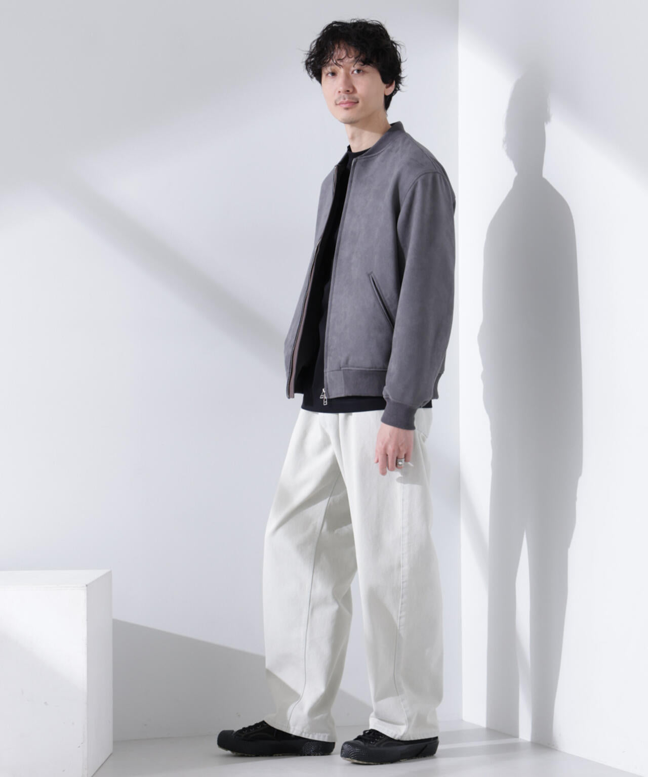 タックバギーデニム5Pパンツ