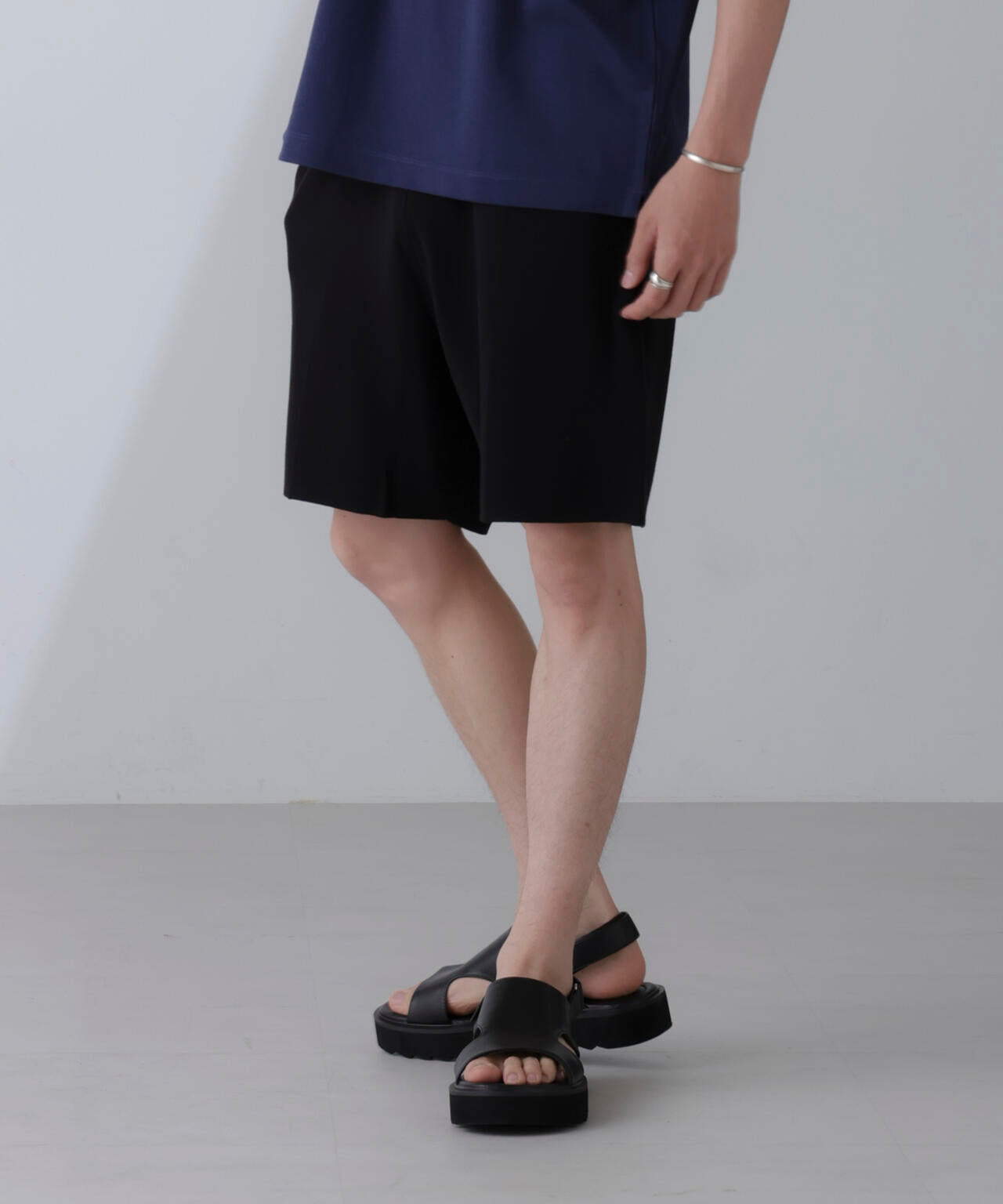 14ゲージミラノリブニット ショートパンツ(手洗い可能)