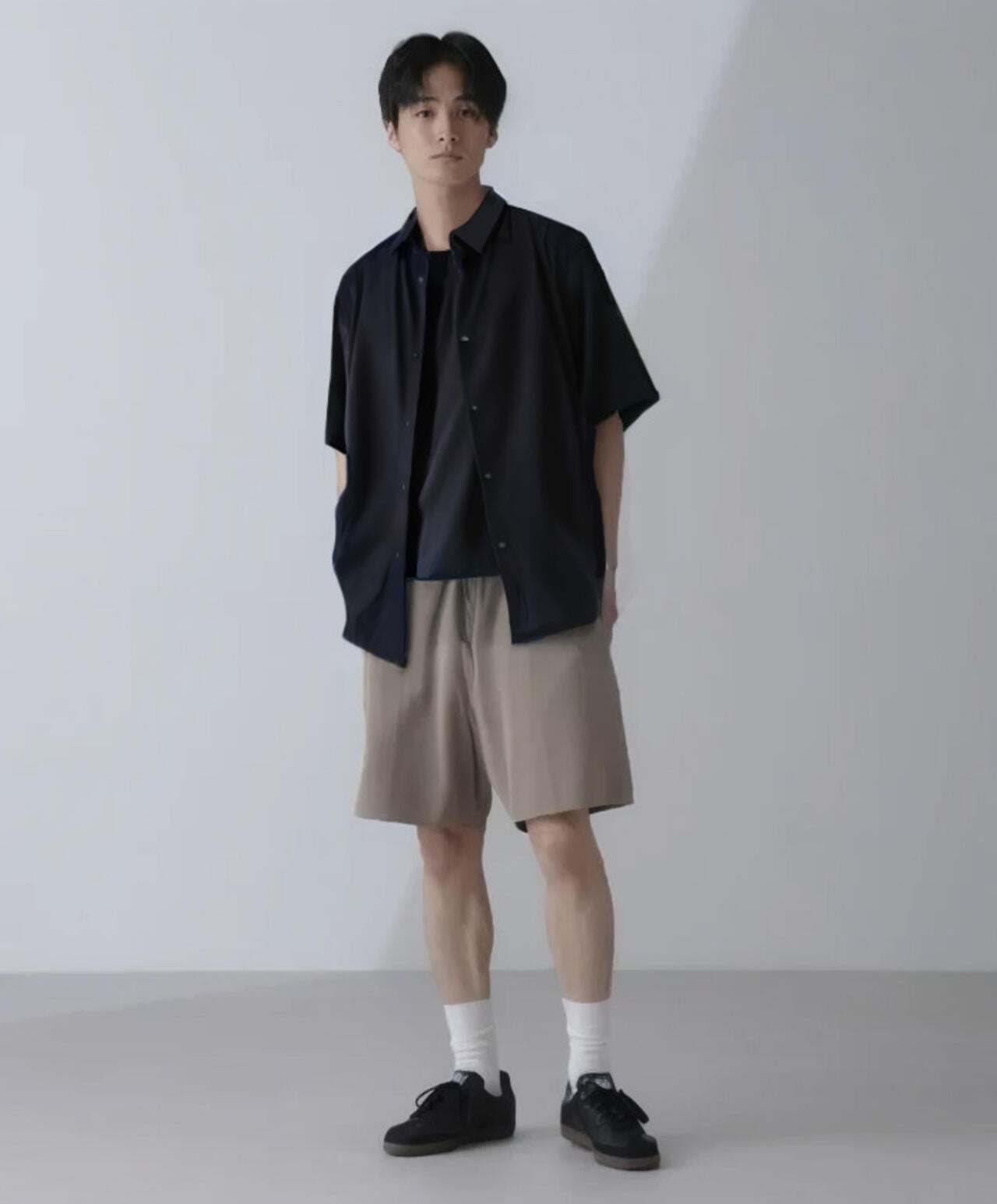 14ゲージミラノリブニット ショートパンツ(手洗い可能)