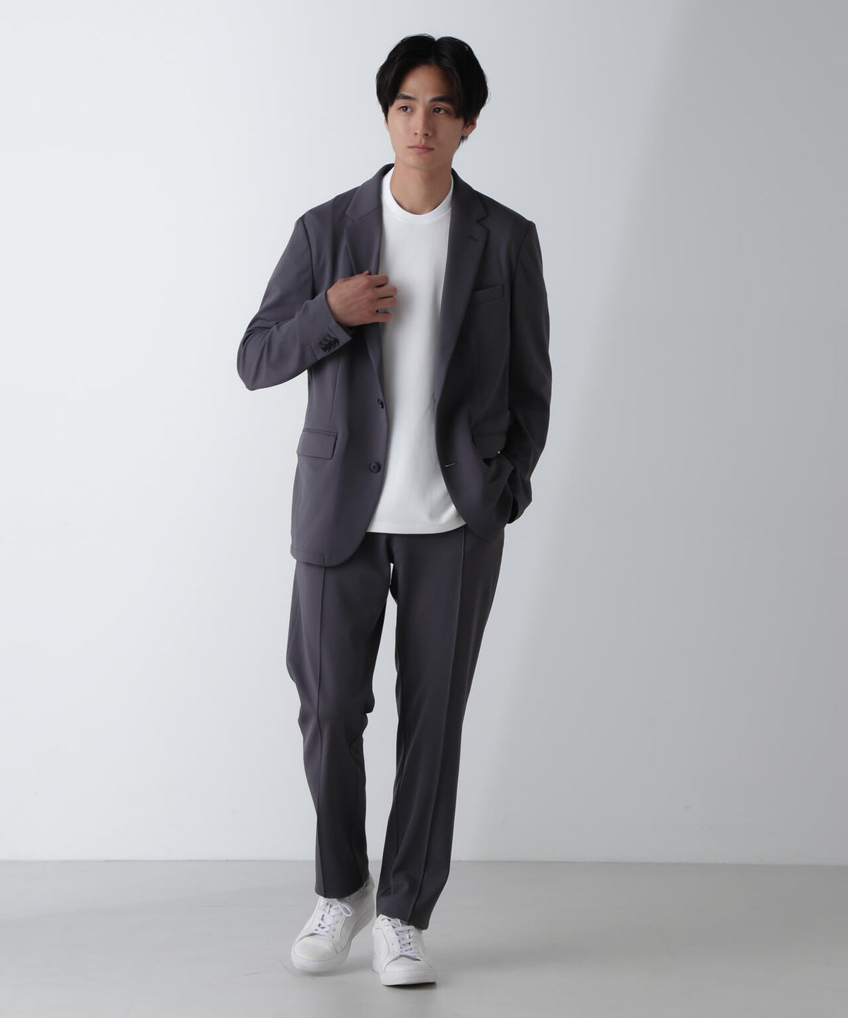 「N TROUSERS PREMIUM」AQUA RHYTHM(R)ストレッチパンツ(セットアップ可)
