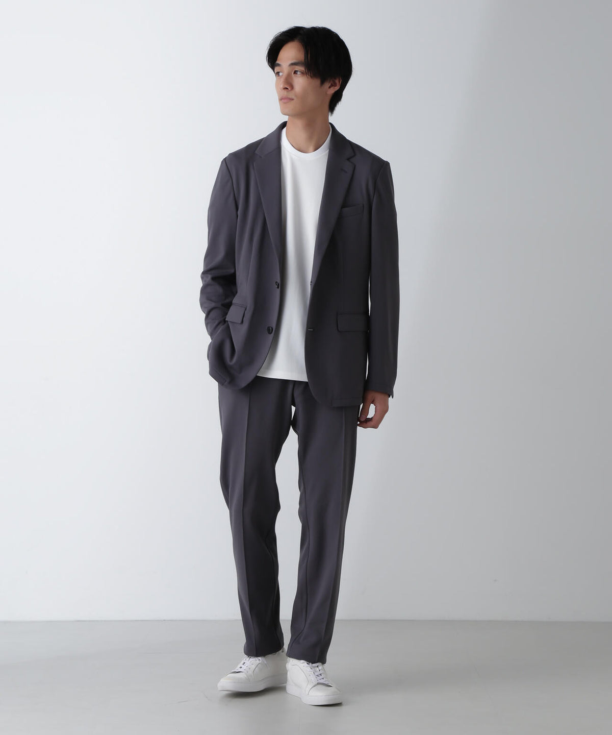 「N TROUSERS PREMIUM」AQUA RHYTHM(R)ストレッチパンツ(セットアップ可)