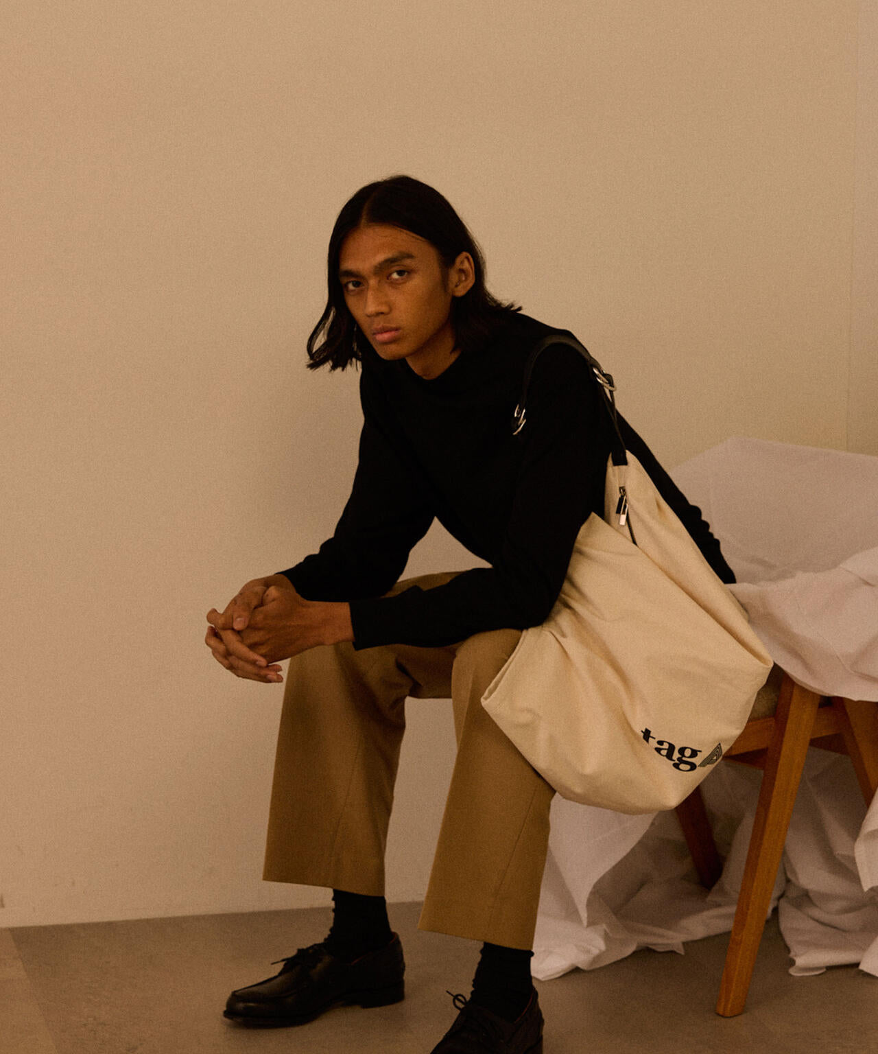 「tagAlong」butterfly canvas logo L