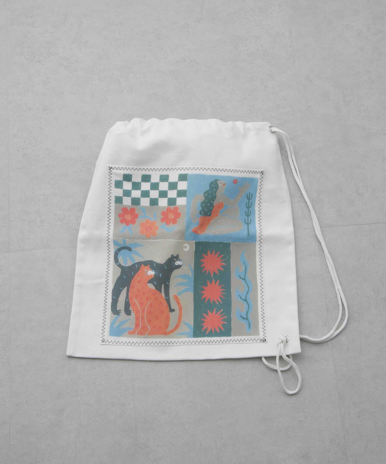 「Toyameg」modern academic リメイク ナップザック