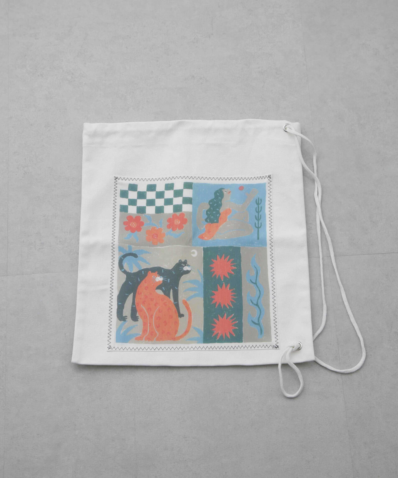 「Toyameg」modern academic リメイク ナップザック