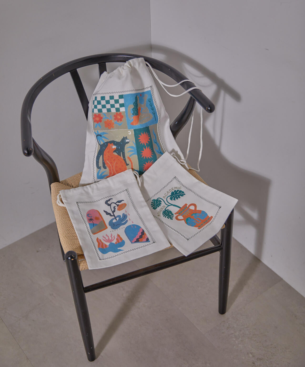 「Toyameg」modern academic リメイク ナップザック