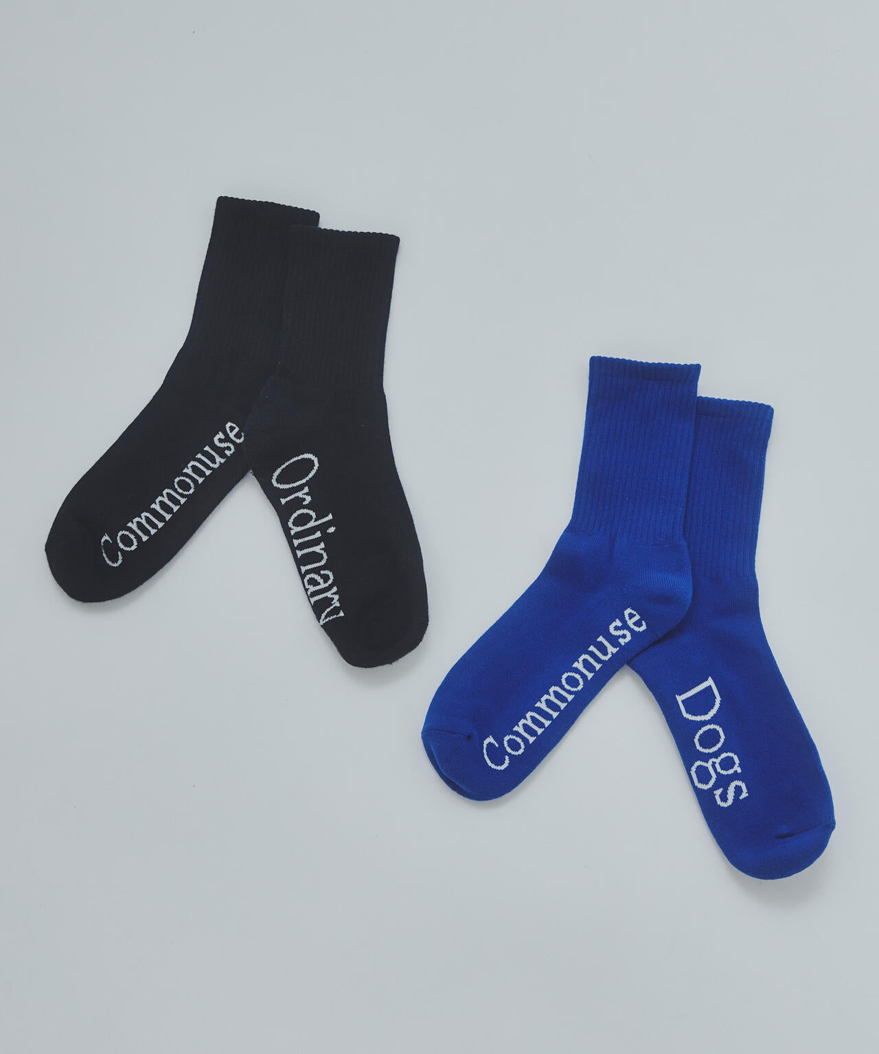 「Commonuse」2-pack ジャガードソックス