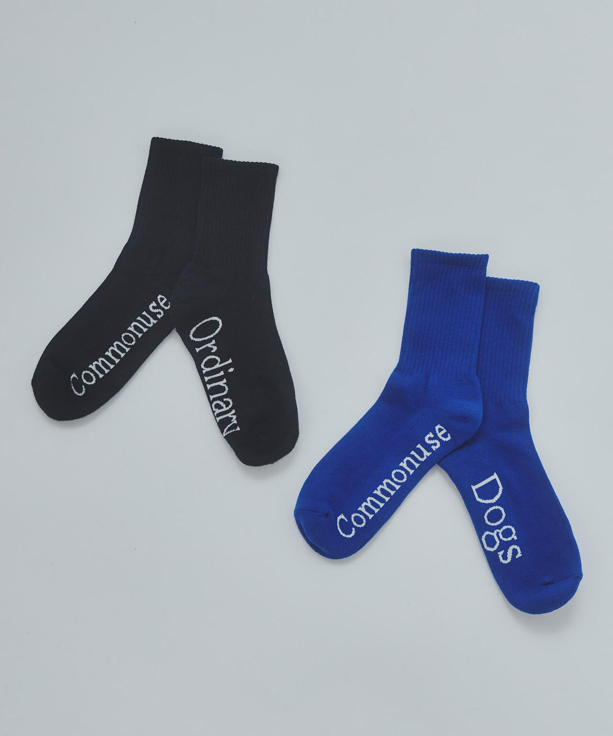 「Commonuse」2-pack ジャガードソックス