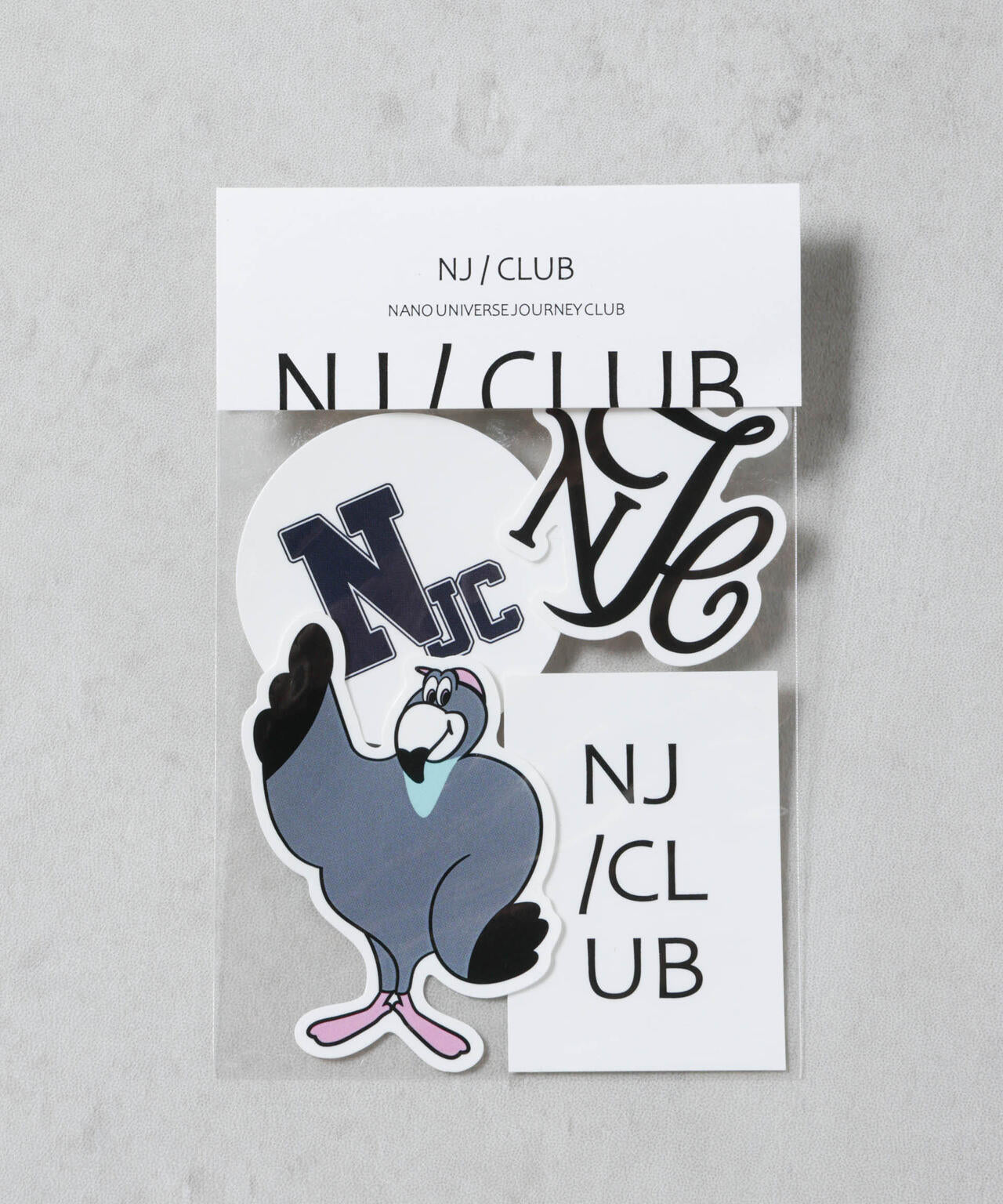 「NJ/CLUB」CARRYSTOCKKIT&BAG ステッカーセット