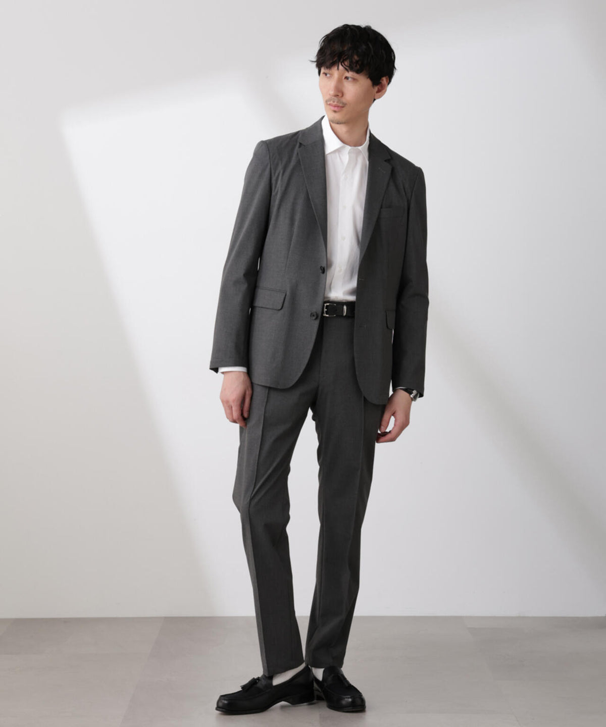 「N JACKET BASIC」トロピカルストレッチジャケット(セットアップ可)