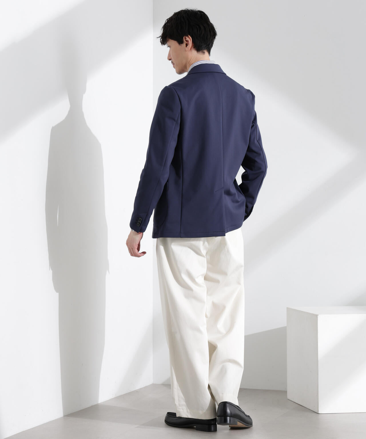 「N JACKET BASIC」TEXBRID(R)ポンチストレッチジャケット(セットアップ可)