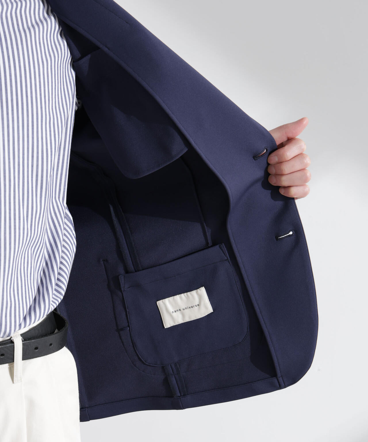 「N JACKET BASIC」TEXBRID(R)ポンチストレッチジャケット(セットアップ可)