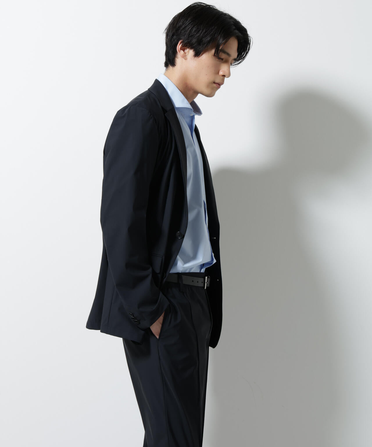 「N JACKET PREMIUM」クールタッチ4WAYストレッチジャケット撥水(セットアップ可)