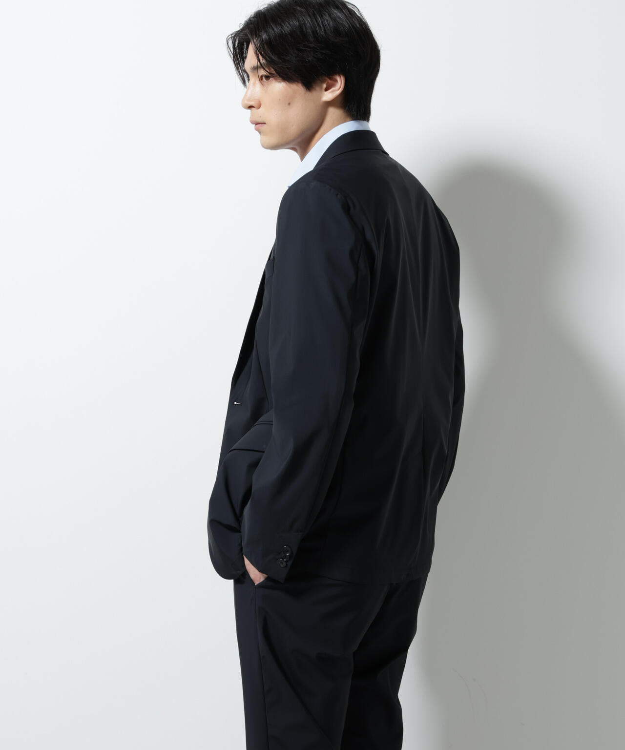 「N JACKET PREMIUM」クールタッチ4WAYストレッチジャケット撥水(セットアップ可)