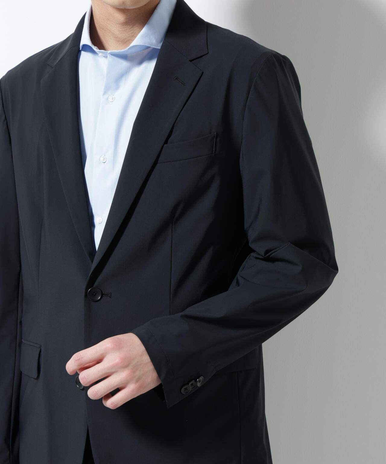 「N JACKET PREMIUM」クールタッチ4WAYストレッチジャケット撥水(セットアップ可)